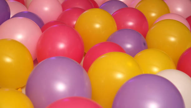 istock Heap colorful of balloons 927967710