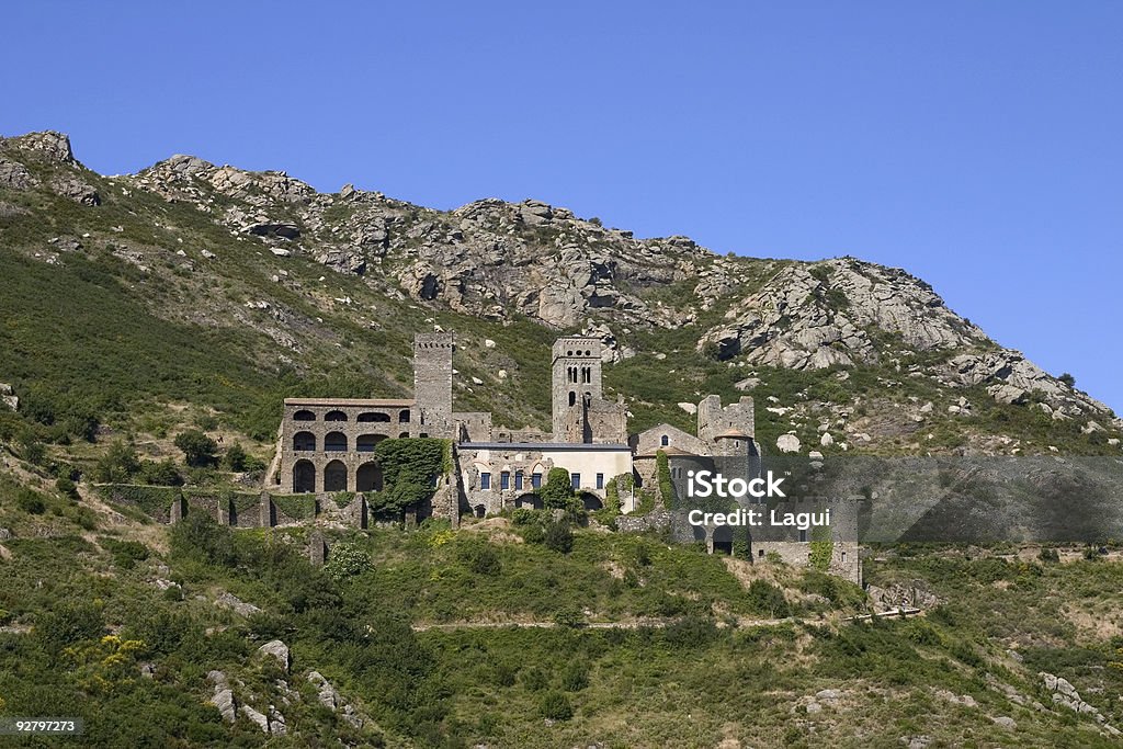 San Pere de Rodes, Cataluña - Foto de stock de Abadía libre de derechos