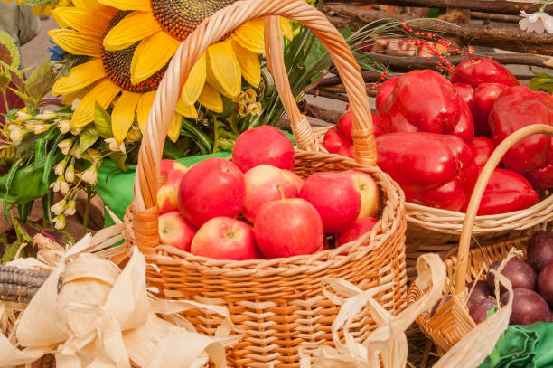 istock composition of apples and peppers 928002452