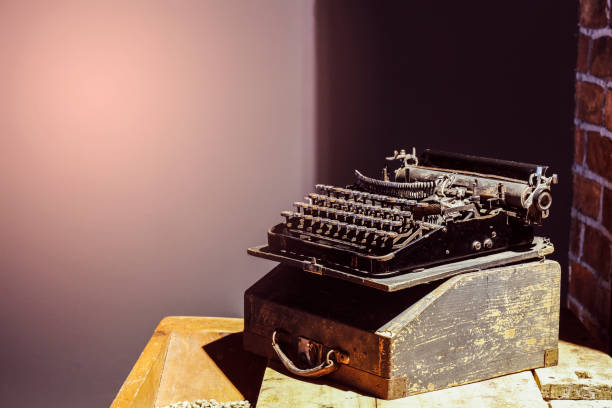 Historic Typewriter 50+ 1920s Style Typewriter Keyboard Typewriter Retro Revival Stock ...