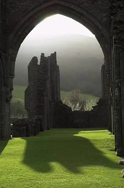 Photo of Llanthony Priory, Vale of Ewyas, Wales, United Kingdom (Abandoned Church)