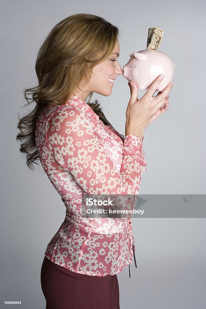 Money Businesswoman  Adult Stock Photo