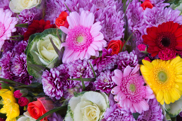 istock Colourful floral boquet 928010332
