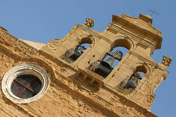 chiesa ad agrigento - clang foto e immagini stock