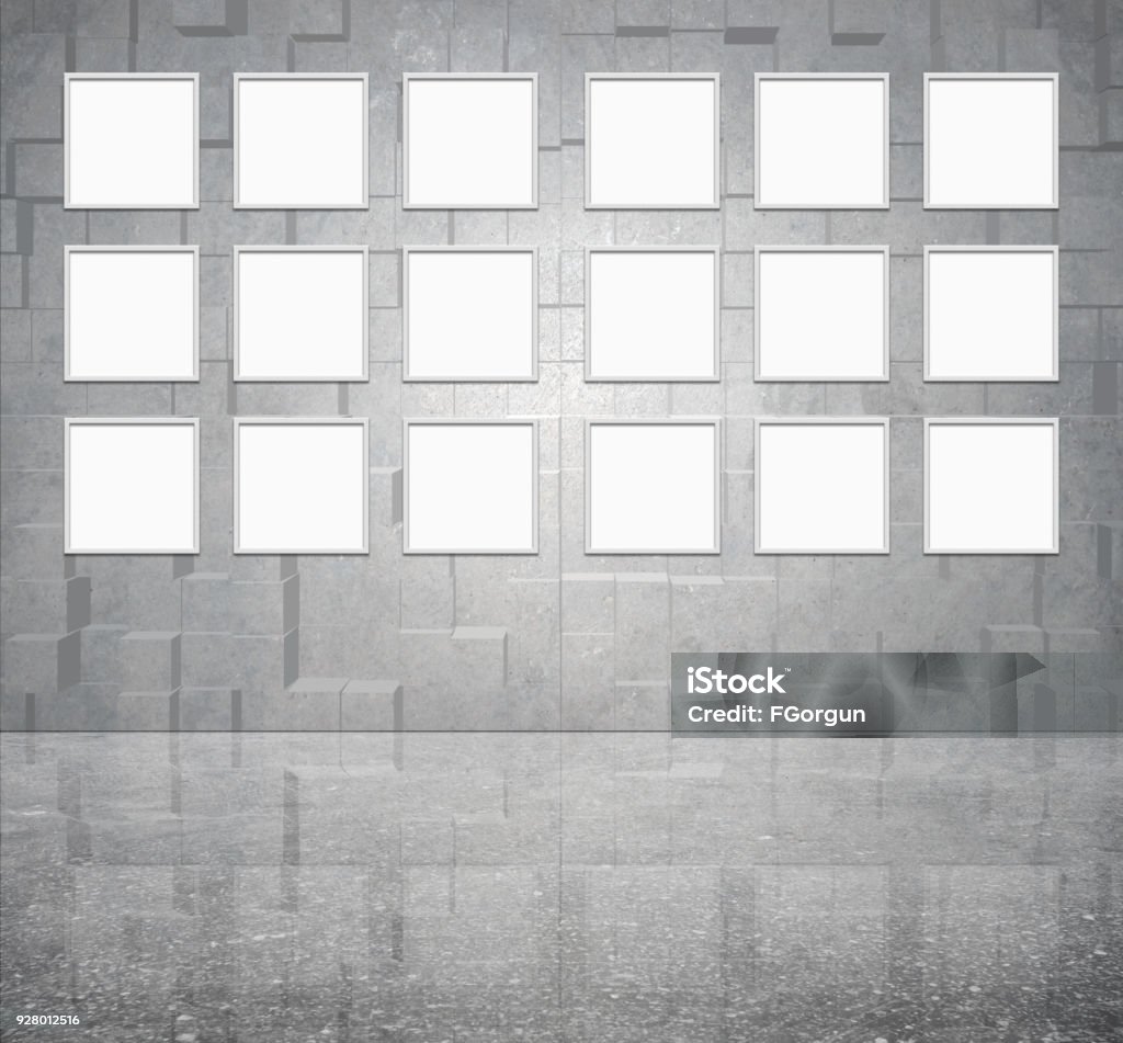 Empty Frame System Empty Frames Stock Photo - Download Image Now - Abstract, Advertisement ...