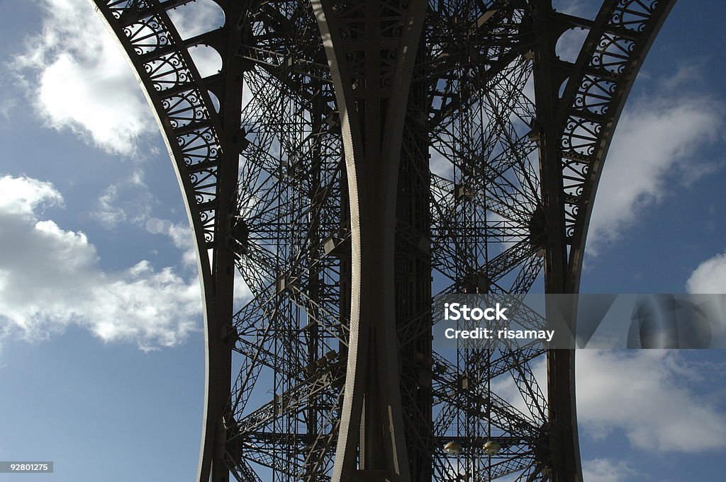 Torre Eiffel, Paris, França. - Foto de stock de Abstrato royalty-free