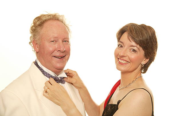 istock mature couple dressed to go to formal dinner 92801282
