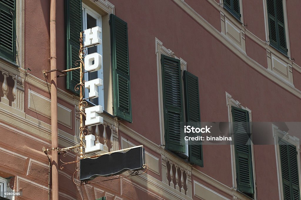 L'hôtel italien - Photo de Enseigne libre de droits