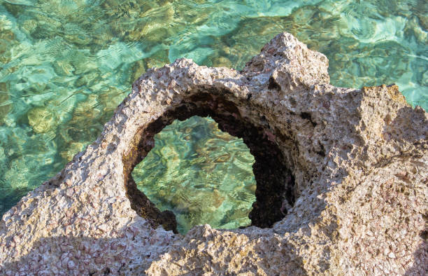istock Hole in the rock island 928013152