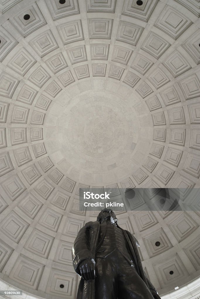 Jefferson Memorial  Architectural Column Stock Photo