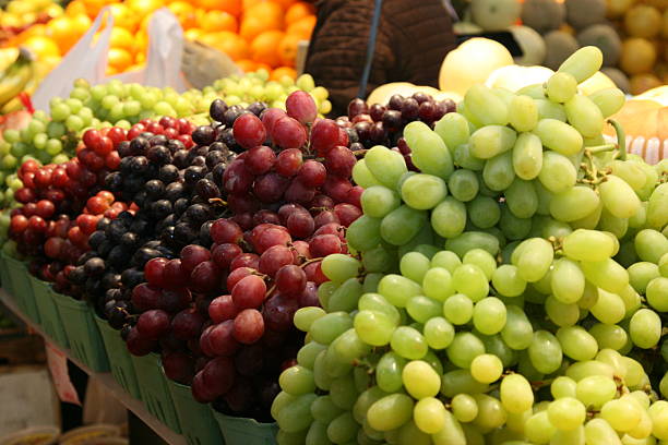 istock Grapes at the market 92801927