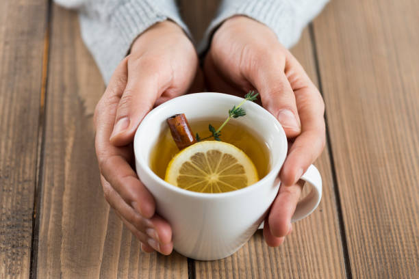 istock Woman with herbal tea 928031974