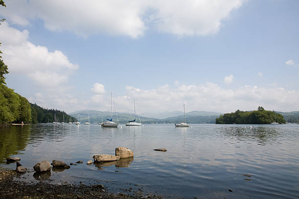 Lago Windemere - fotografia de stock