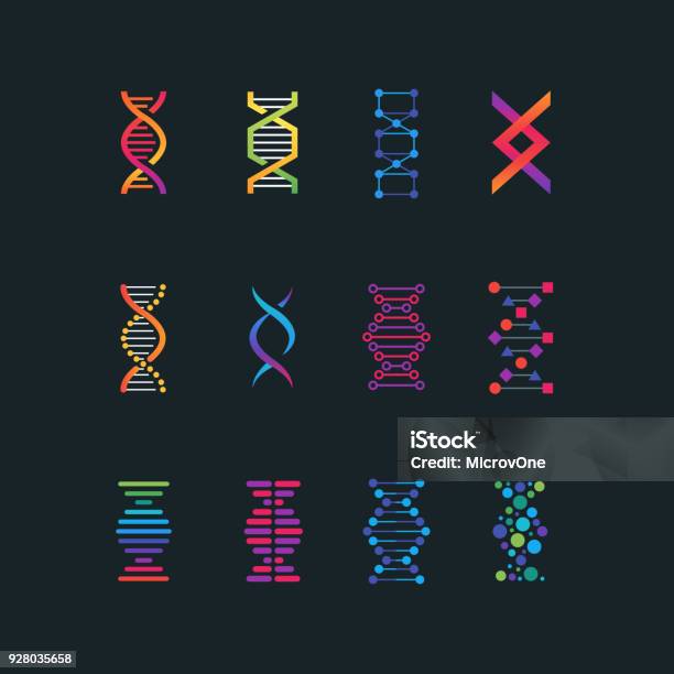 人間の Dna 研究技術のシンボル螺旋分子医療 バイオ技術ベクトル アイコン - DNAのベクターアート素材や画像を多数ご用意 - DNA, らせん, アイコン