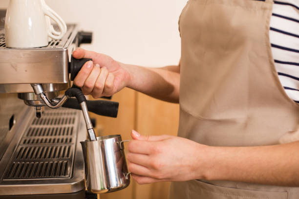 istock Close up of coffee being prepared 928037266
