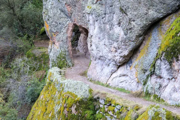 Photo of Tunnel Rock High Peaks Trail.