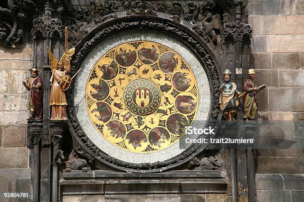 Foto de Relógio Astronômico De Praga República Tcheca e mais fotos de stock de Antiguidade - Antiguidade, Arcaico, Astronomia