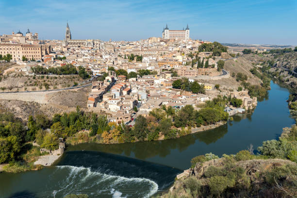 istock Toledo and the river Tagus in Spain 928052720