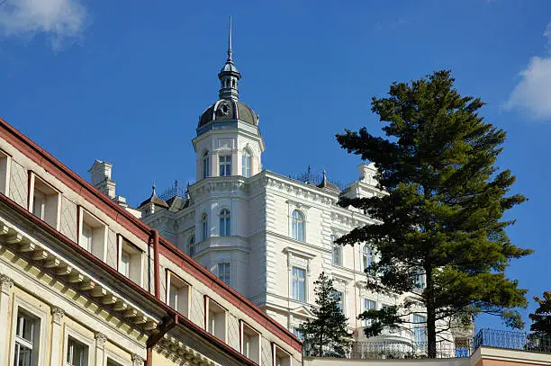 Photo of houses and streets of Karlovy Vary