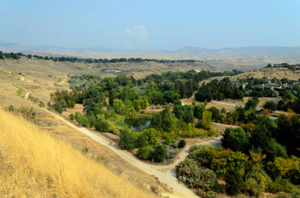 istock Camel's Back Park toward the Boise Foothills, Idaho 928058512