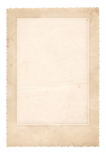 istock Old photo frame. Vintage paper. Retro card 928058912