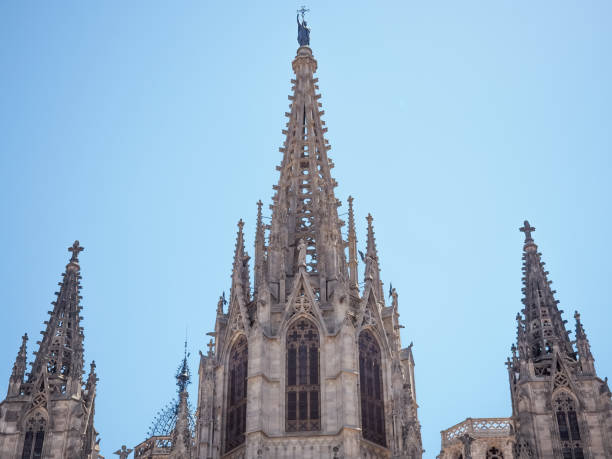 istock Cathedral of Barcelona Detail 928059012