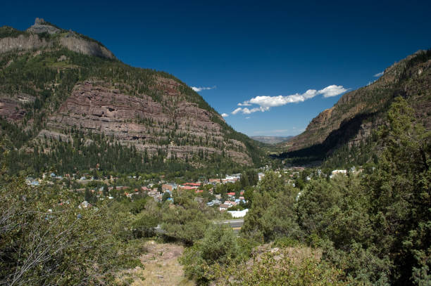 istock Summer Panorama of Ouray, Colorado 928059510
