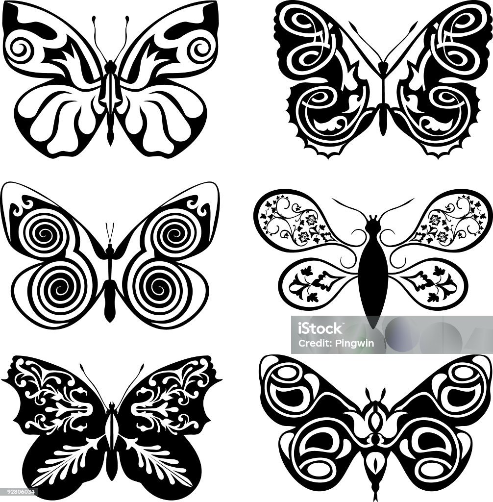 Insectos Tatuagem - Royalty-free Adorno Corporal Ilustração de stock