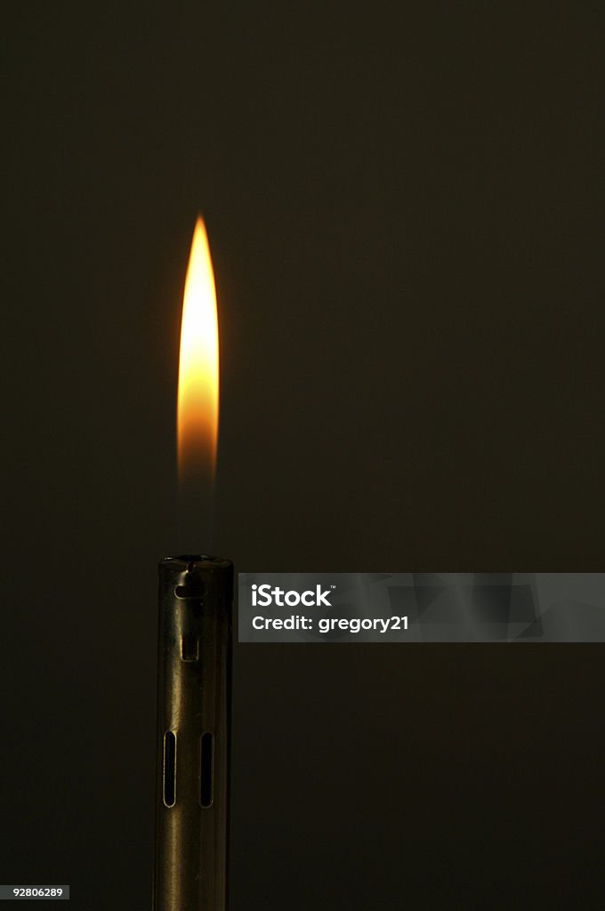 Butano fiamma - Foto stock royalty-free di Anidride carbonica