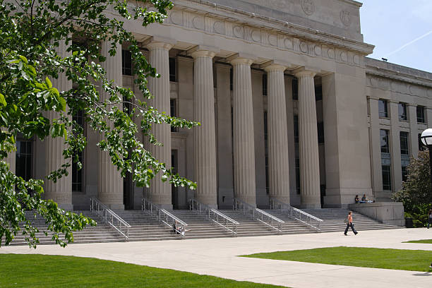 istock Image view of outside of Angel hall 92806329