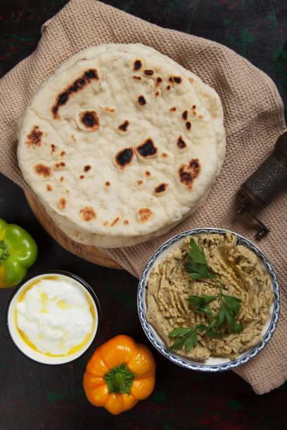 istock Home made turkish pita fbread 928066336