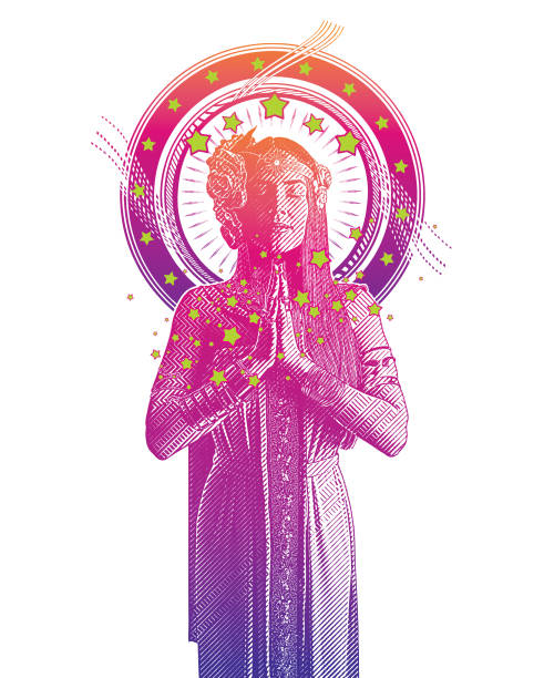 istock Spiritual woman prayer and meditation 928077400