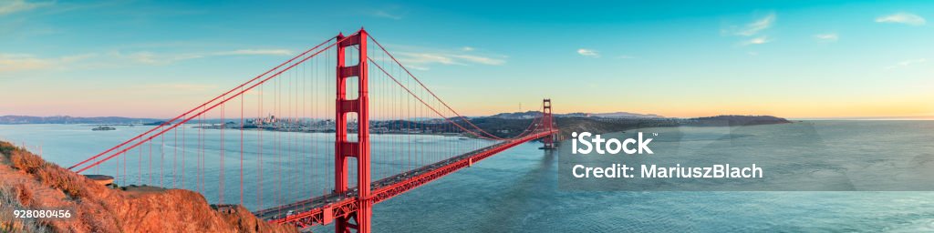 Golden Gate bridge - Foto stock royalty-free di Golden Gate