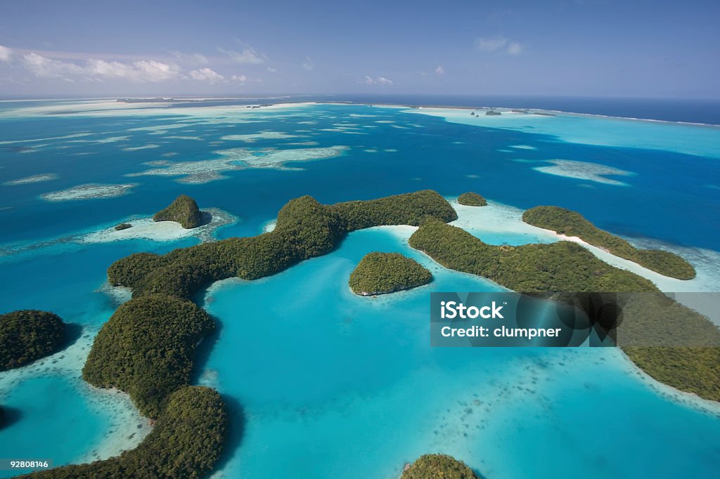 Palau las islas rocosas - Foto de stock de Palaos libre de derechos