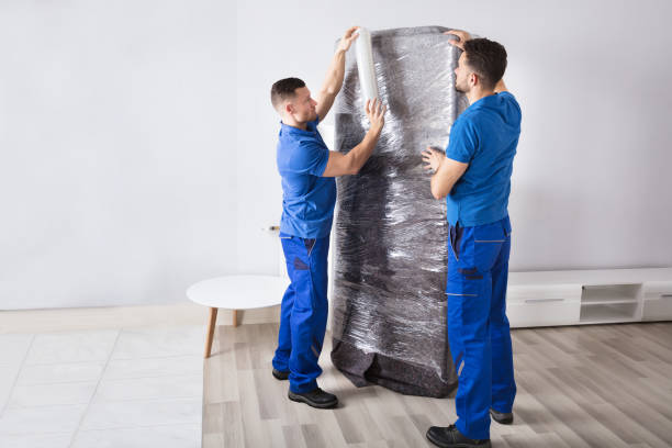 istock Two Male Movers Packing Furniture 928084724