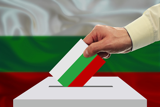 Election in Russia - voting at the ballot box