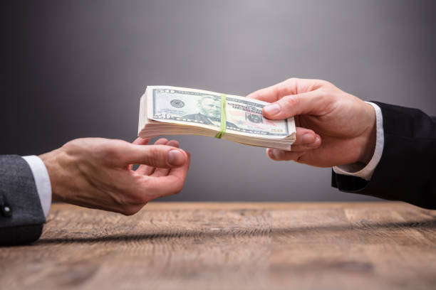 istock Businessperson Taking Bribe In Office 928085592