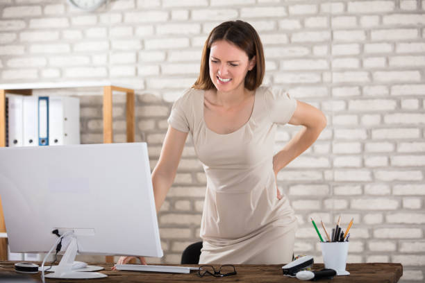 istock Businesswoman Suffering From Back Pain 928087880