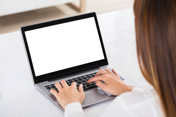 istock Businesswoman Working On Laptop 928088796