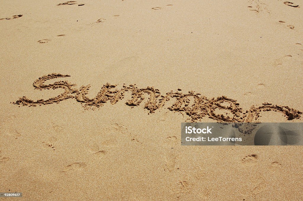 Summer Beach  Adventure Stock Photo