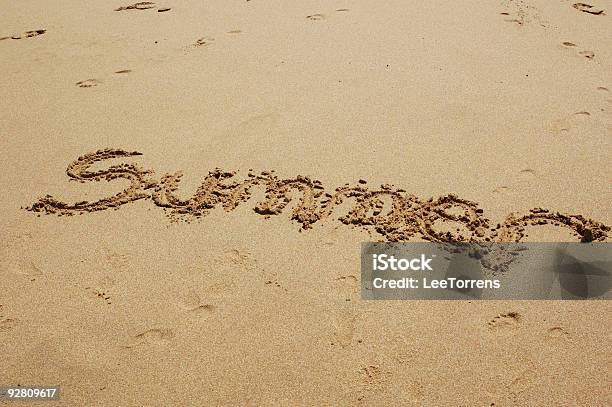 Summer Beach Stock Photo - Download Image Now - Adventure, Alphabet, Australia
