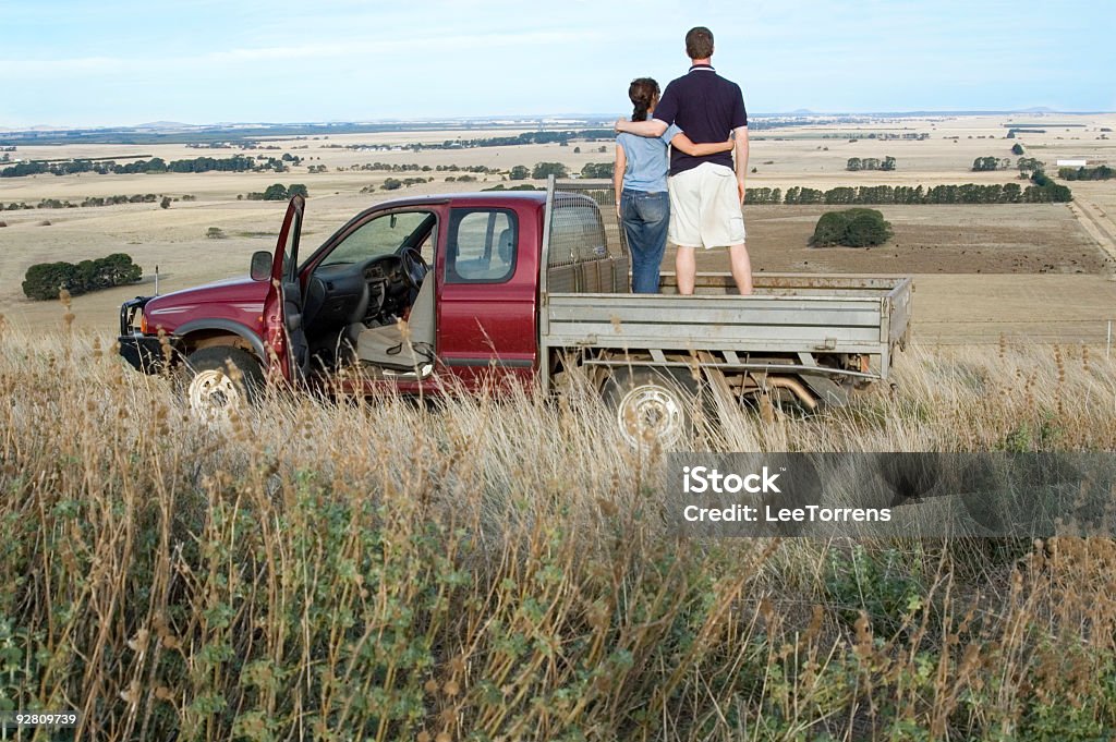 Farm vista - Foto de stock de Australia libre de derechos