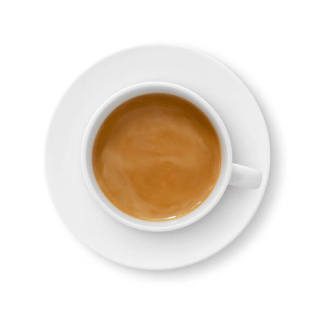 istock Milk Coffee Cup and Saucer 928100490
