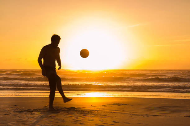 istock Great concept of soccer, freestyle soccer. 928114364