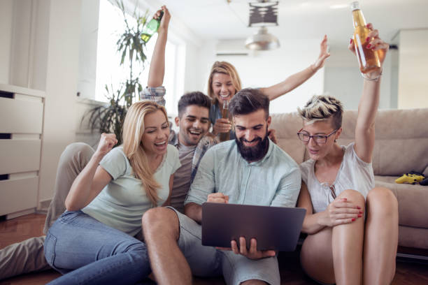 istock Friends having great time together 928130212