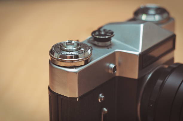 istock Close-Up Of Camera On Table 928137832