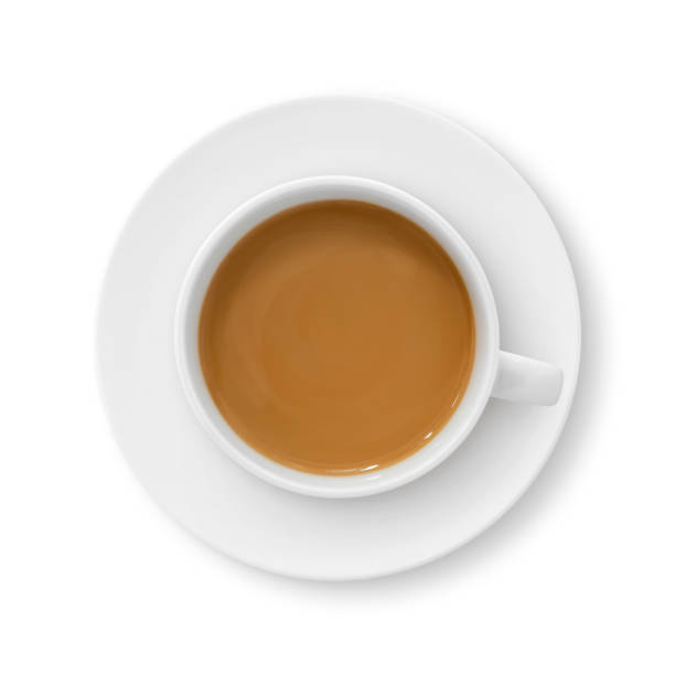 istock Milk Coffee Cup and Saucer 928138816