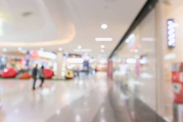 istock Abstract blur modern shopping mall interior defocused background 928153130
