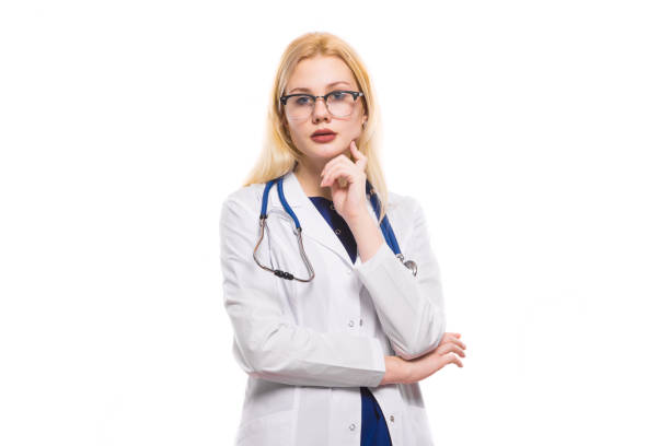 istock Woman doctor with stethoscope 928153378