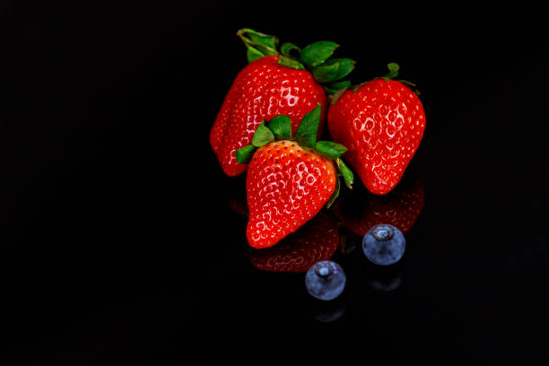 istock Collage group of berries and strawberries, blueberries, 928154054
